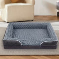 Plush Orthopedic Sofa Dog Bed with Removable Washable Cover