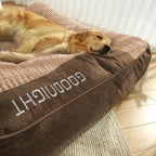 Soft, breathable, and washable pet bed suitable for large dogs—usable in all seasons.