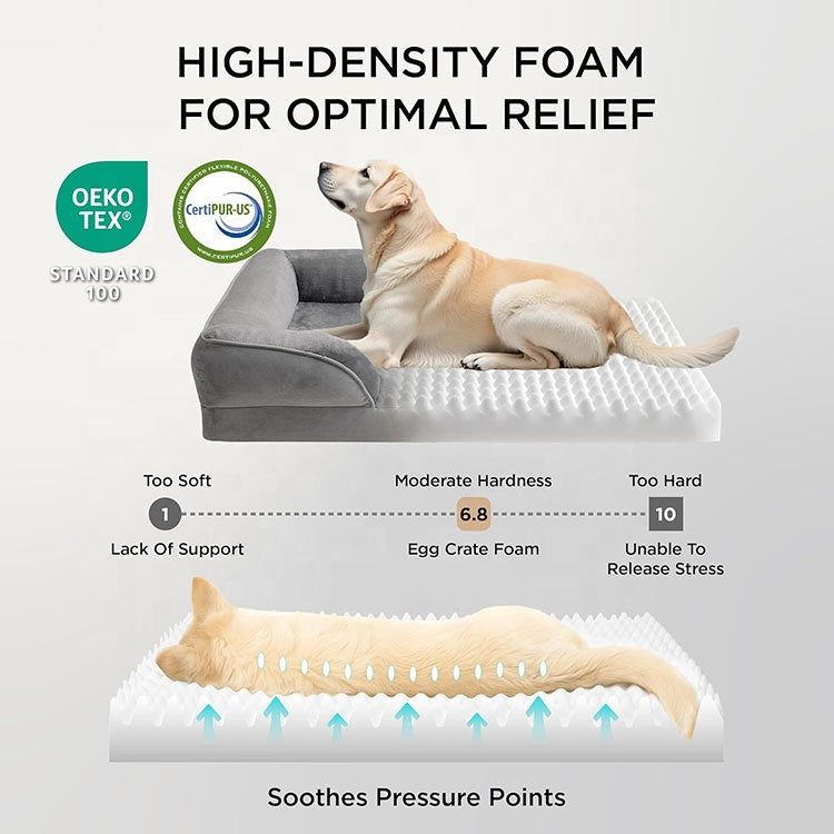 Bedsure Orthopedic Dog Beds Large Sized Dog Washable Original Design