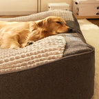 Soft, breathable, and washable pet bed suitable for large dogs—usable in all seasons.