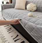 Waterproof, One-Piece, Comfortable Flannel Sofa Cover; Non-Slip Sofa Cover