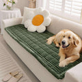 Flannel Plush Pet Sofa Cover, Non-Slip Washable Durable Modern Luxury Sofa Protector