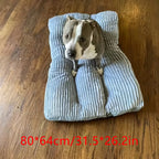 1 Square Pet Mat—Comfortable, Soft, Durable, and Scratch-Resistant Dog Bed and Cat Bed; Suitable for Small, Medium, and Large Cats and Dogs for Year-Round Sleep; Dog Mattress