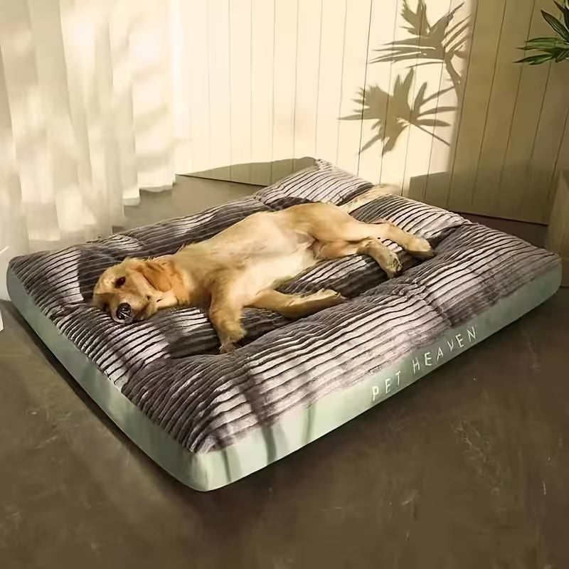 1 Square Pet Mat—Comfortable, Soft, Durable, and Scratch-Resistant Dog Bed and Cat Bed; Suitable for Small, Medium, and Large Cats and Dogs for Year-Round Sleep; Dog Mattress